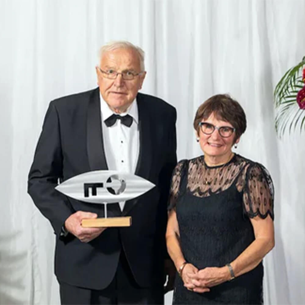 Seifrieds recognised for lifetime of devotion