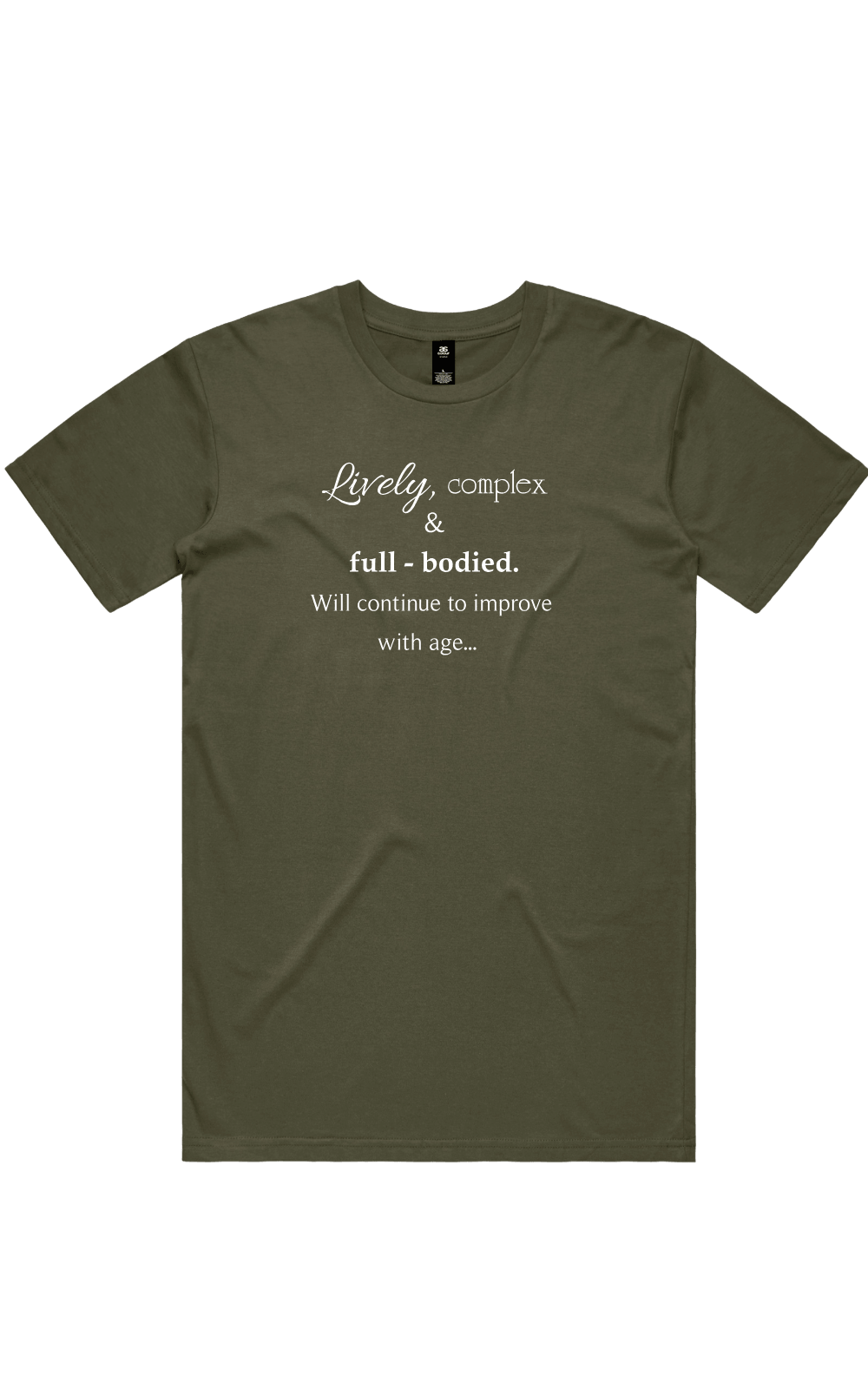 Men's - Quoted "Lively.." Tee