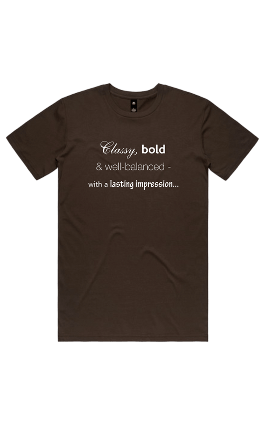 Mens - Quoted "Classy.." Tee