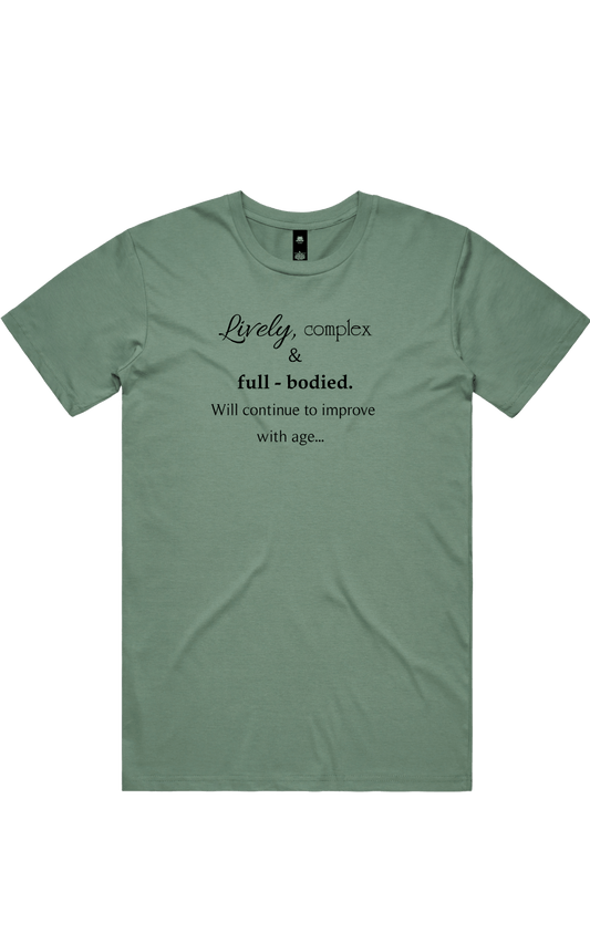 Men's - Quoted "Lively.." Tee