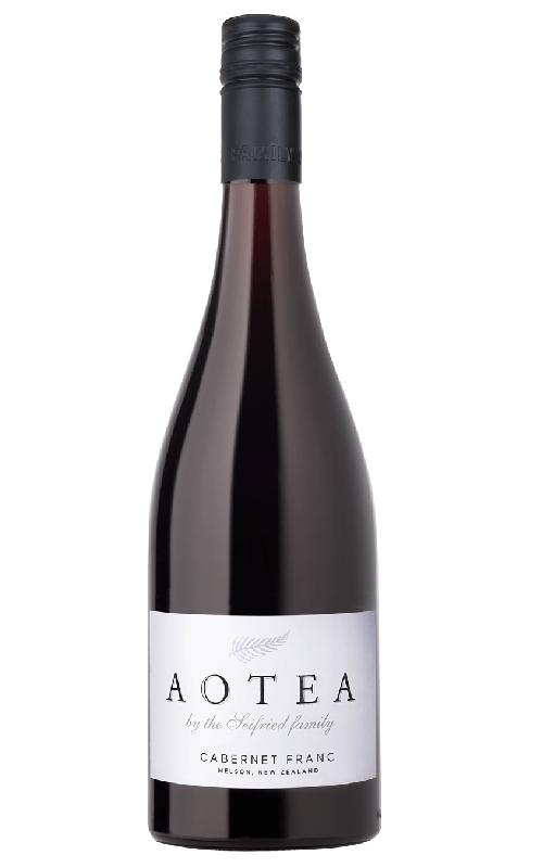Bottle of Aotea Nelson Cabernet Franc on a transparent background