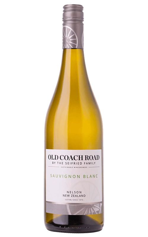 Old Coach Road Nelson Sauvignon Blanc on a transparent background