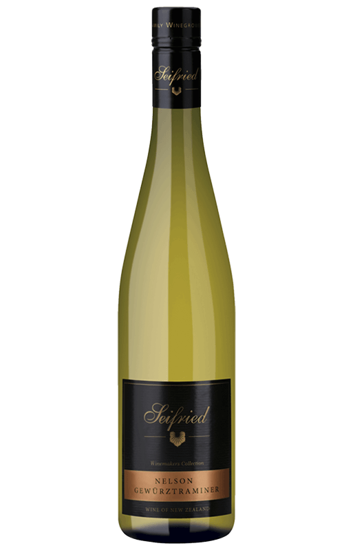 Seifried Winemakers Collection Nelson Gewürztraminer Cellar Release on a transparent background
